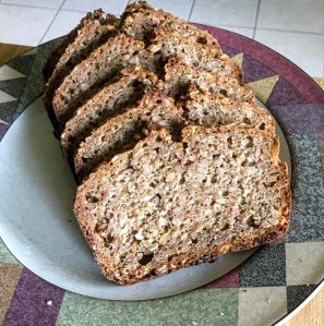 sourdough rye-wheat bread schwarzbrot