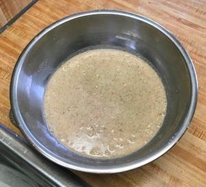 sourdough mixture rye water salt